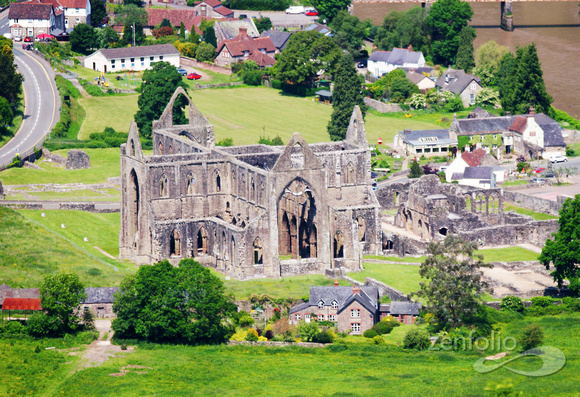 Tintern Abbey, from Devil's Pulpit 2