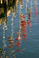 Darling Harbor flags, reflection 1
