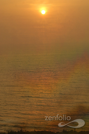 sunset over Arabian Sea