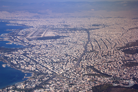 Athens from the air