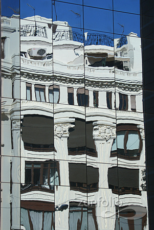 reflection 1, Calle de Goya