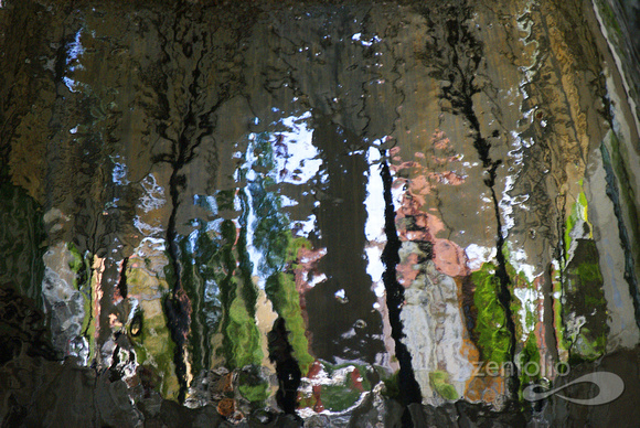 street scene in flower vase 1
