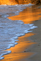 sunset on the beach 1