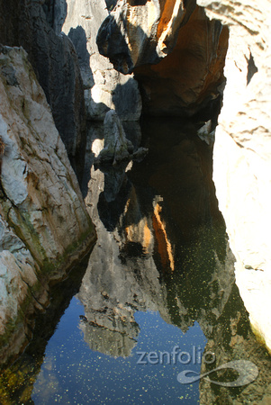 pool reflection #1, Stone Forest