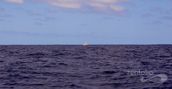 ship at sea