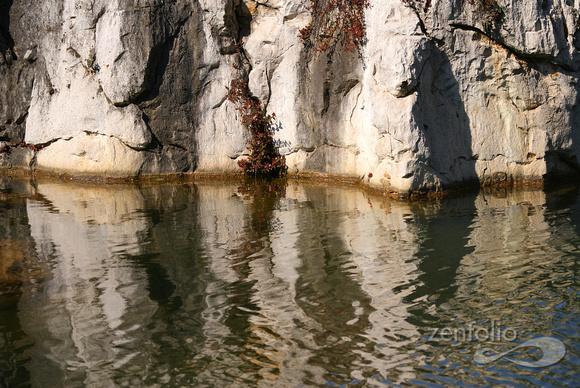 pool reflection #3, Stone Forest