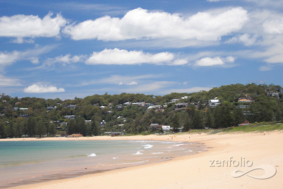 Palm Beach from sea level